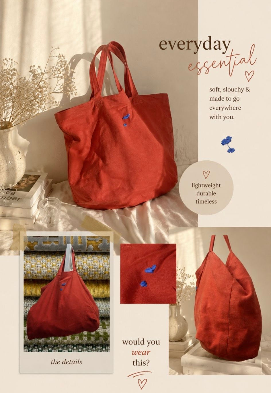 Everything bag naai middag