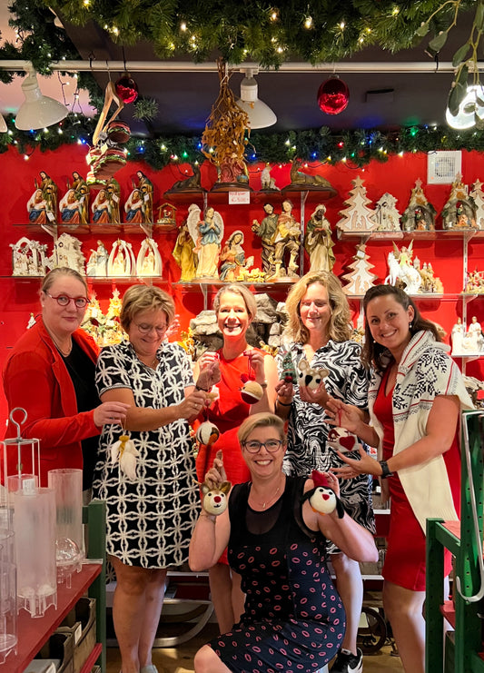 Kerst bal vilten workshop