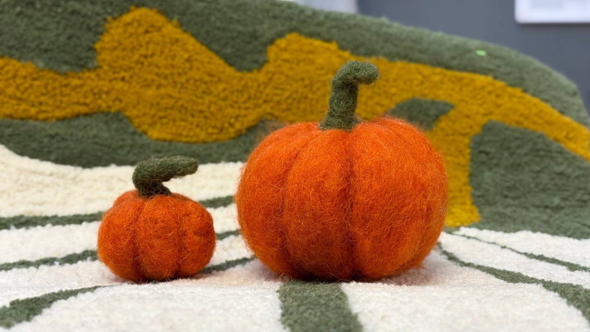 Gratis pompoenen vilten 🎃